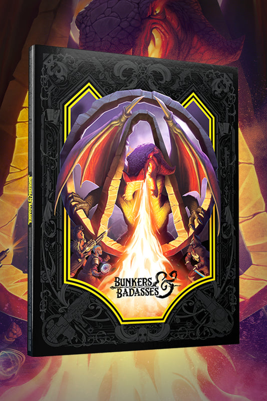 Bunkers & Badasses Science-Fantasy RPG Sourcebook