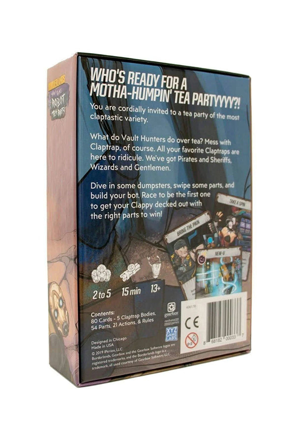 Borderlands Tiny Tina's Robot Tea Party Card Game