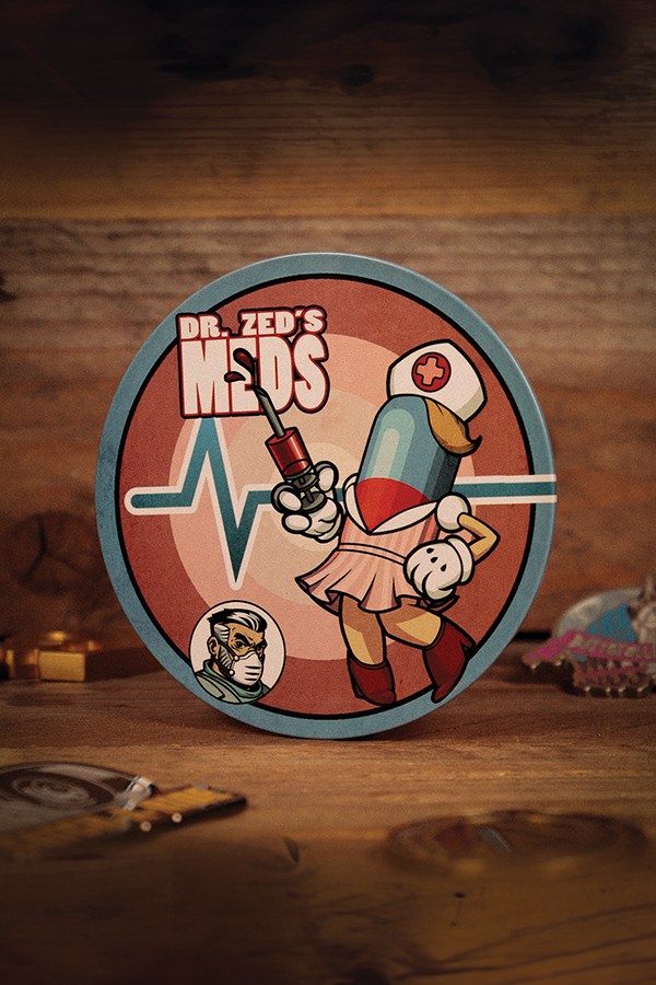 Borderlands 4-Pack Metal Coasters