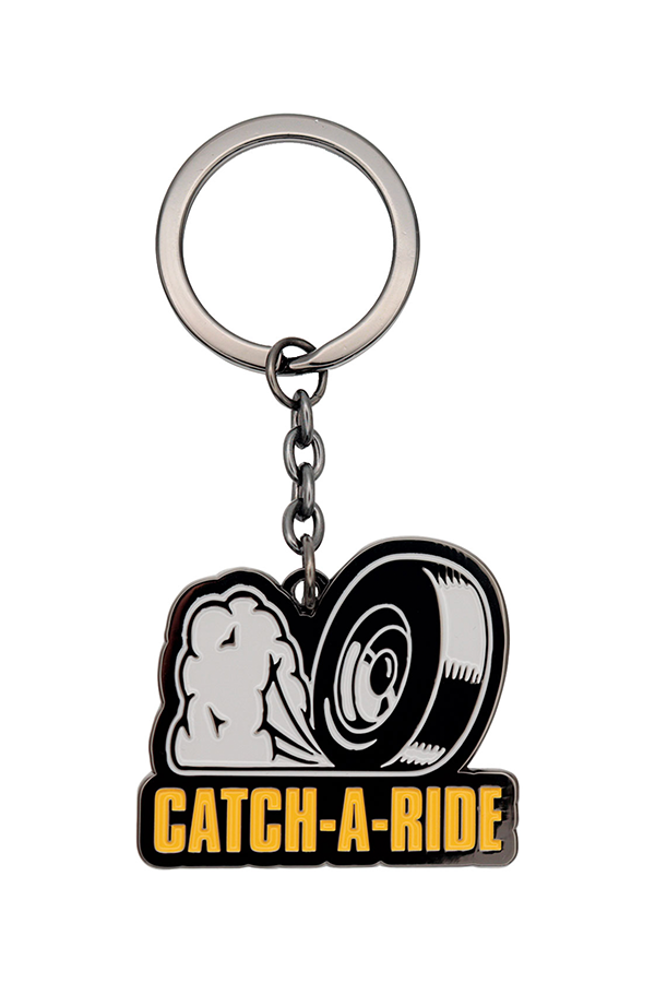 Borderlands Catch-A-Ride Metal Keychain