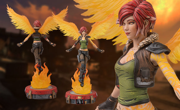 BORDERLANDS LILITH THE FIREHAWK PVC FIGURE