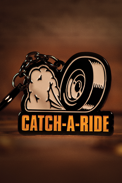 Borderlands Catch-A-Ride Metal Keychain