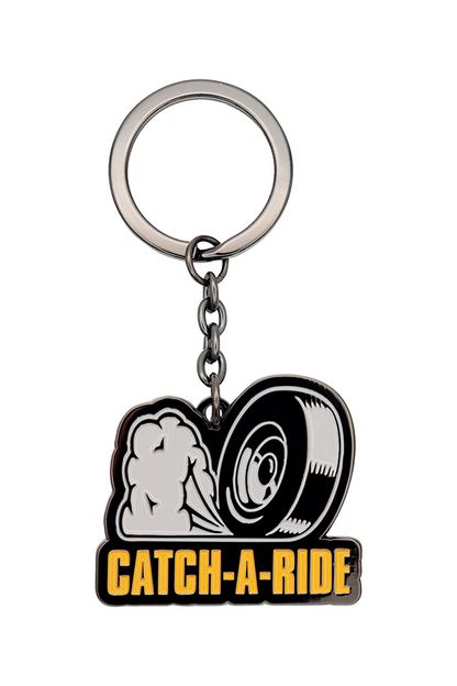 Borderlands Catch-A-Ride Metal Keychain